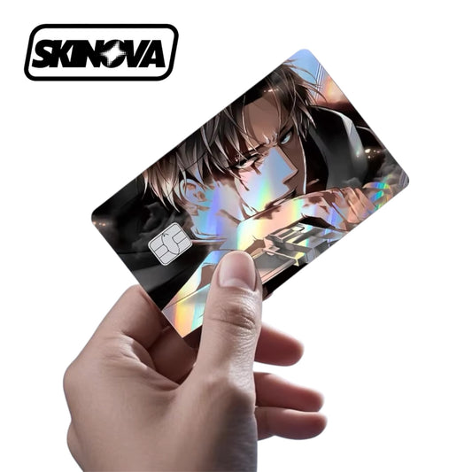 "Levi Ackerman" Attack On Titan Card Skin