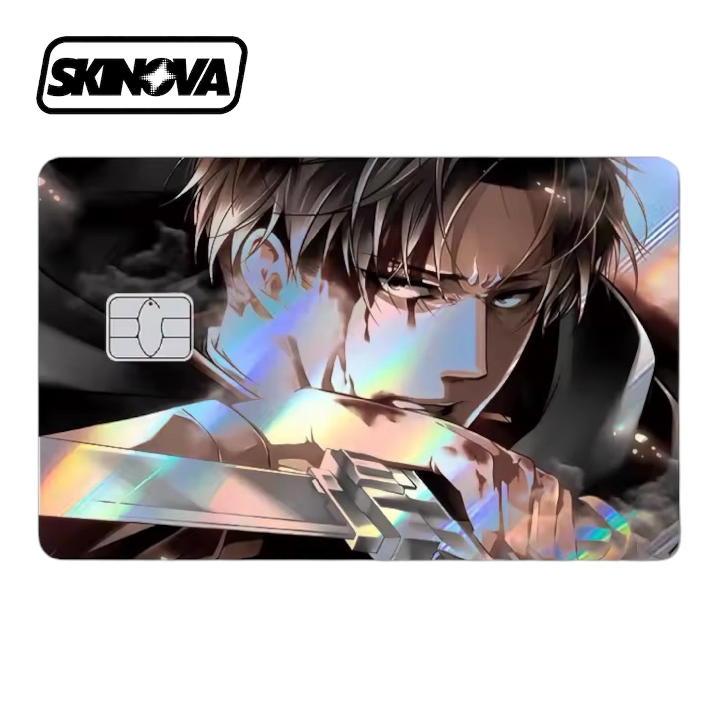 "Levi Ackerman" Attack On Titan Card Skin