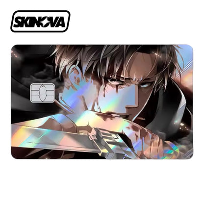 "Levi Ackerman" Attack On Titan Card Skin