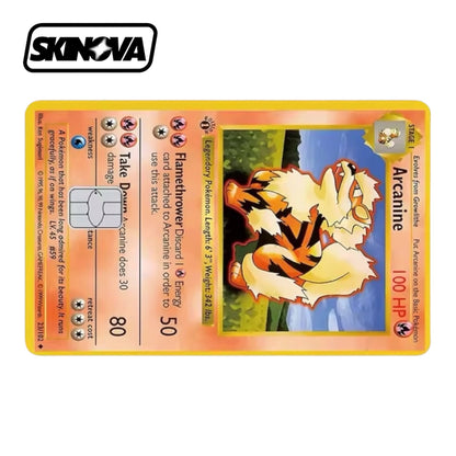 Pokemon Arcanine Premium Card Skin