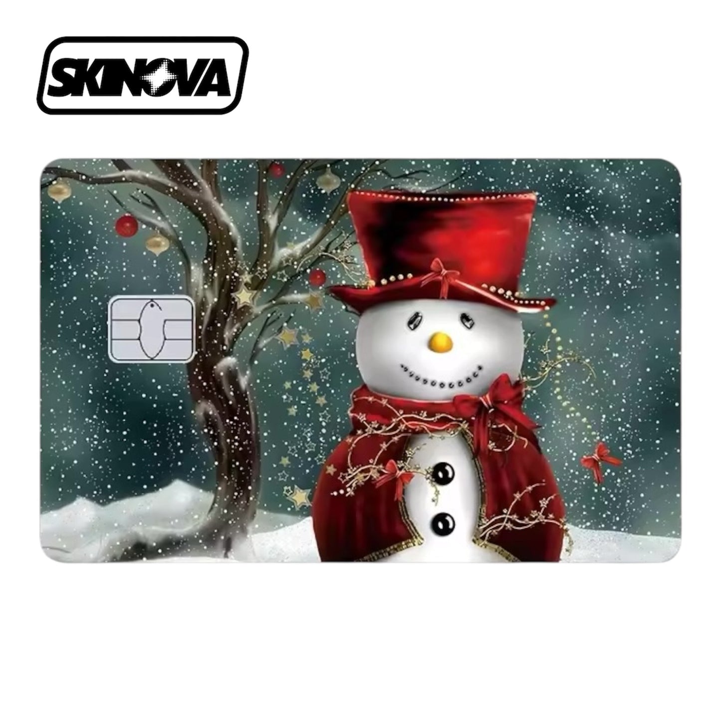 "Winter Snowman" Premium Card Skin