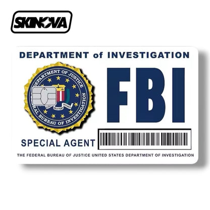 "FBI Soecial Agent" Card Skin