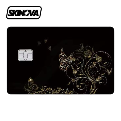 "Golden Butterfly" Premium Card Skin