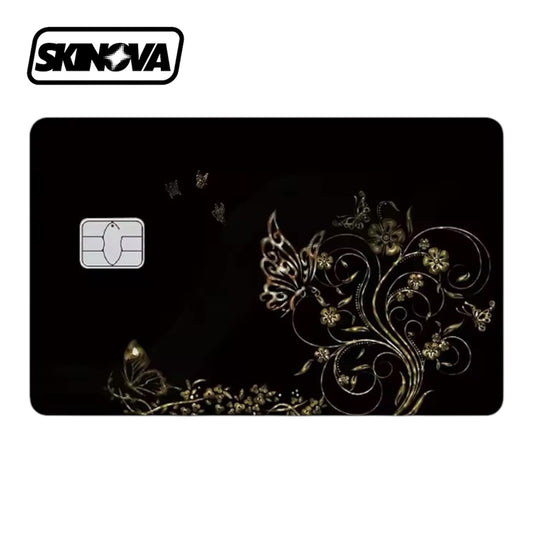 "Golden Butterfly" Premium Card Skin